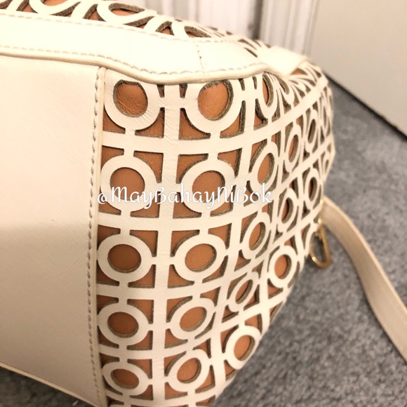 ✖️SOLD✖️Tory Burch Kelsey Perforated Satchel - Picture 5 of 8
